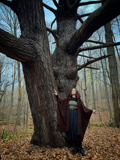 Tartan Poncho