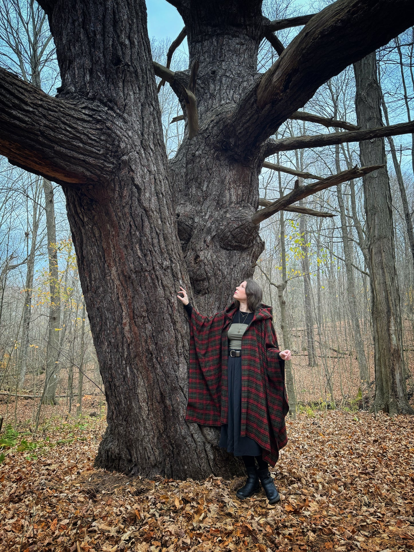 Tartan Poncho